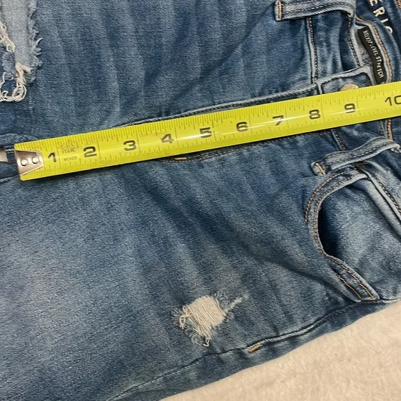 American Eagle “Next Level Stretch” super High Rise Jeggings size 0 - Picture 7 of 16